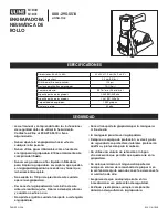 Preview for 9 page of U-Line H-1030 Operation Instructions Manual