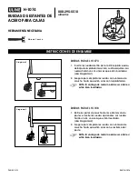 Preview for 2 page of U-Line H-1074 Assembly Instructions