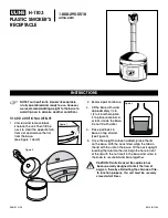 Preview for 1 page of U-Line H-1103 Instructions