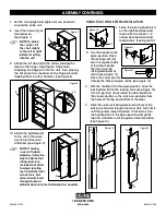 Preview for 4 page of U-Line H-1105 Assembly Manual