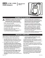 Предварительный просмотр 4 страницы U-Line H-1142 Manual