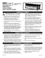 Preview for 7 page of U-Line H-1254 Manual