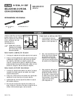 Preview for 3 page of U-Line H-1256 Quick Start Manual