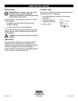 Preview for 3 page of U-Line H-1335 Quick Start Manual