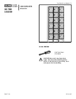 Preview for 1 page of U-Line H-1393 Manual