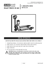 Предварительный просмотр 1 страницы U-Line H-1679 Manual