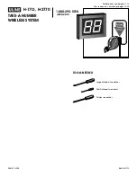 Preview for 1 page of U-Line H-1713 Manual