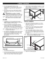 Предварительный просмотр 4 страницы U-Line H-2043 Manual