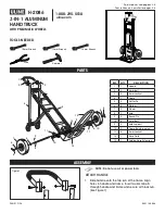 Preview for 1 page of U-Line H-2086 Manual