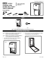 Предварительный просмотр 1 страницы U-Line H-2546 Manual