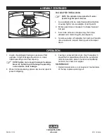 Предварительный просмотр 4 страницы U-Line H-2634 Assembly