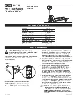 Preview for 4 page of U-Line H-2721 Quick Start Manual