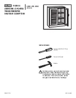 Preview for 9 page of U-Line H-2804 Manual