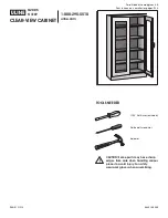 Preview for 1 page of U-Line H-2805 Assembly Instructions Manual