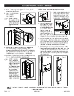 Preview for 4 page of U-Line H-2805 Assembly Instructions Manual