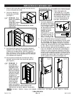 Preview for 12 page of U-Line H-2805 Assembly Instructions Manual