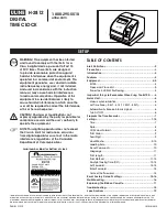 U-Line H-2812 Operation Manual preview