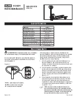 Preview for 4 page of U-Line H-3029 Manual