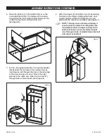 Preview for 4 page of U-Line H-3107 Manual