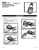 Preview for 2 page of U-Line H-3437 Operation