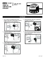 Предварительный просмотр 3 страницы U-Line H-3441 Quick Start Manual