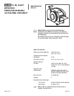 Preview for 6 page of U-Line H-35 Manual