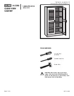 Preview for 1 page of U-Line H-3594 Manual