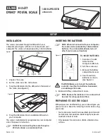 U-Line H-3677 Quick Start Manual предпросмотр