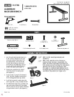 Предварительный просмотр 1 страницы U-Line H-3746 Assembly Instructions