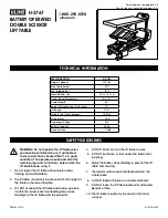 Предварительный просмотр 1 страницы U-Line H-3767 Manual