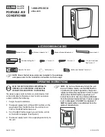 Preview for 1 page of U-Line H-3778 Manual