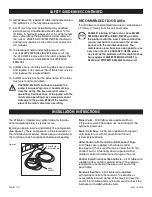 Preview for 2 page of U-Line H-3934 Manual