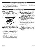 Предварительный просмотр 4 страницы U-Line H-3934 Manual