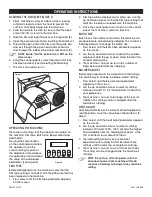 Preview for 2 page of U-Line H-4025 Manual