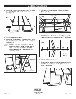 Предварительный просмотр 2 страницы U-Line H-4405 Assembly