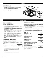 Предварительный просмотр 2 страницы U-Line H-4597 Quick Start Manual