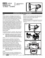 Preview for 3 page of U-Line H-4743 Operating Instructions