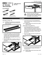 Предварительный просмотр 1 страницы U-Line H-4833 Manual