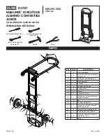 Preview for 3 page of U-Line H-4937 Manual