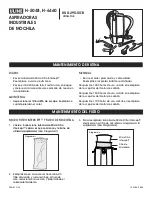 Preview for 3 page of U-Line H-5048 Manual