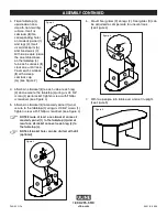 Preview for 2 page of U-Line H-5054 Assembly Instructions Manual