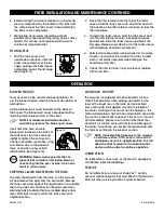 Preview for 6 page of U-Line H-5814 Manual