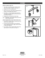 Preview for 2 page of U-Line H-5861 Quick Start Manual