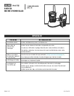 Preview for 3 page of U-Line H-6112 Quick Start Manual