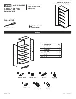 Preview for 1 page of U-Line H-6286MAH Assembly Instructions Manual