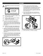 Preview for 2 page of U-Line H-6286MAH Assembly Instructions Manual