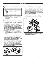 Preview for 8 page of U-Line H-6286MAH Assembly Instructions Manual