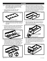 Preview for 3 page of U-Line H-6312 Assembly Instructions Manual