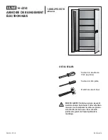 Предварительный просмотр 11 страницы U-Line H-6314 Assembly