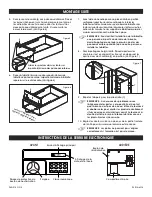 Предварительный просмотр 14 страницы U-Line H-6314 Assembly